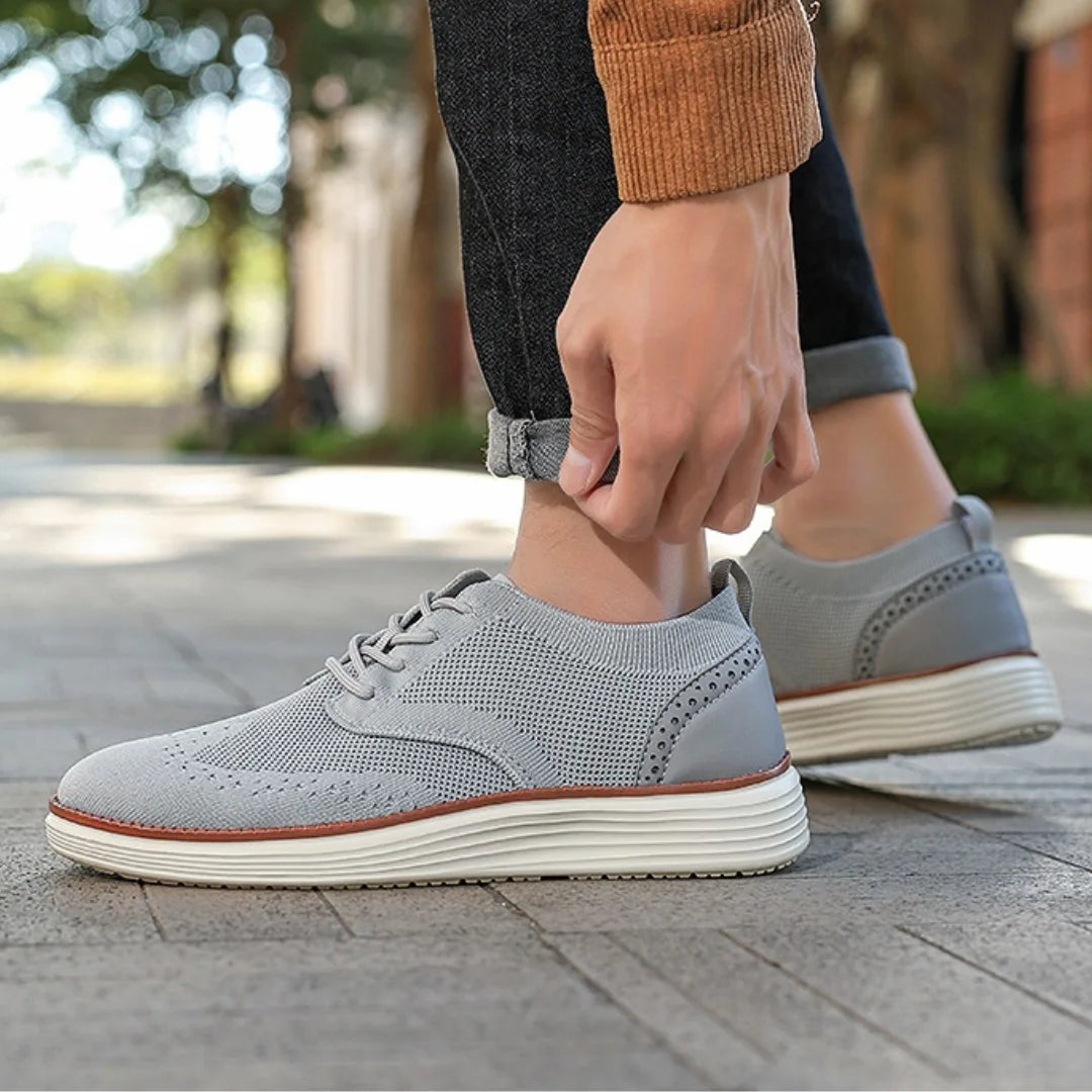 Dress shoes man for outdoor use