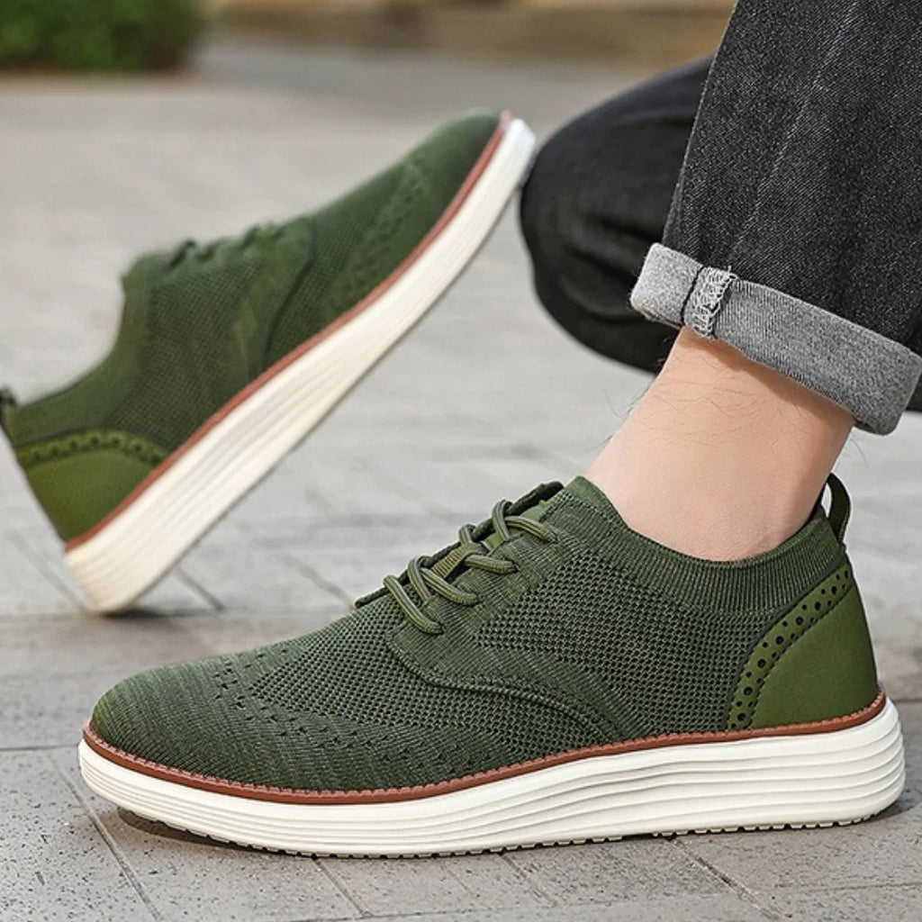 Dress shoes man for outdoor use