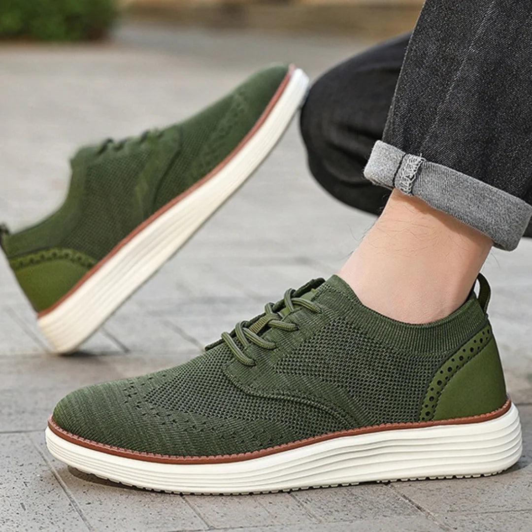 Dress shoes man for outdoor use