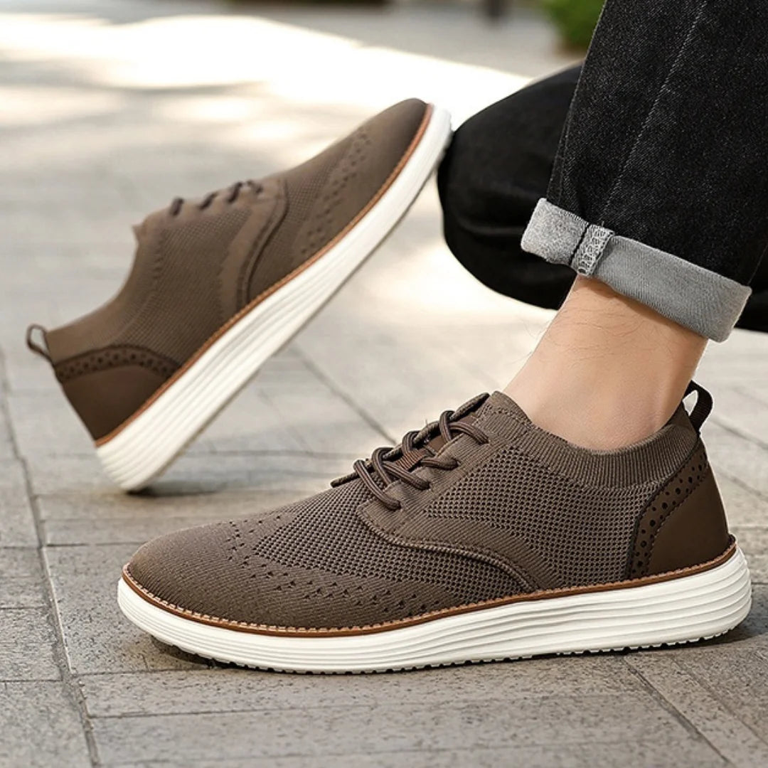 Dress shoes man for outdoor use