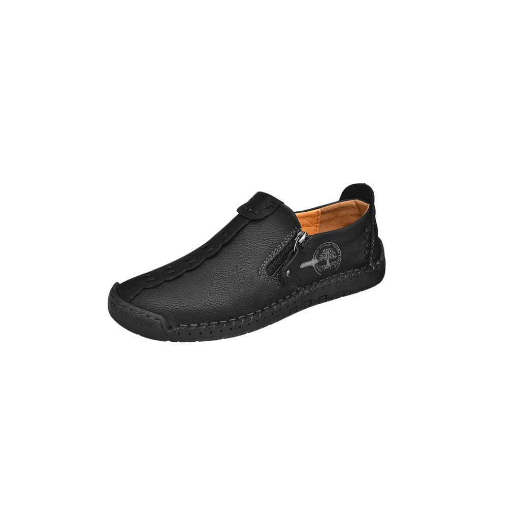 Loafers For Mens Casual Zip Over feet