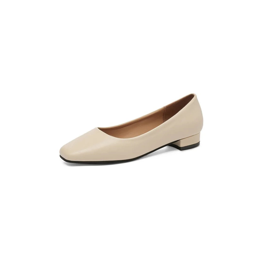 Womens Flats Autumn Square Toe