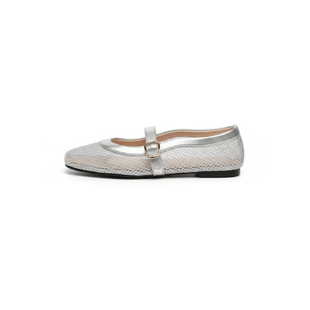 Womens Flats Summer Mesh Hollow Out