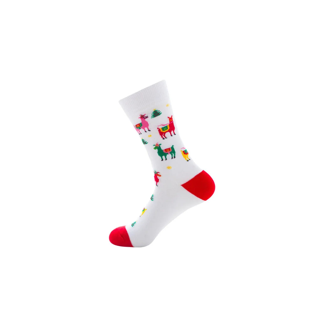 Christmas Socks Santa Claus Elk Socks