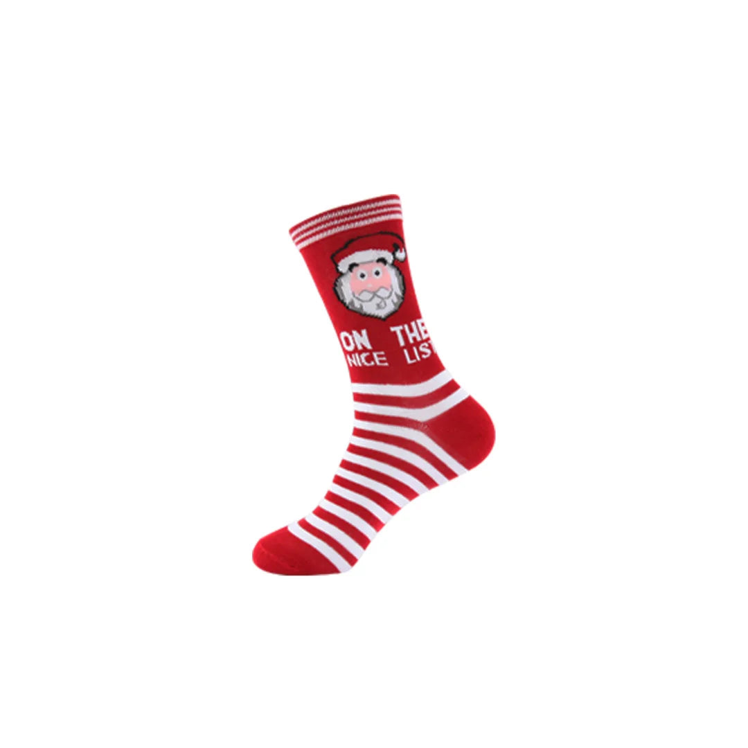 Christmas Socks Cotton Style Casual