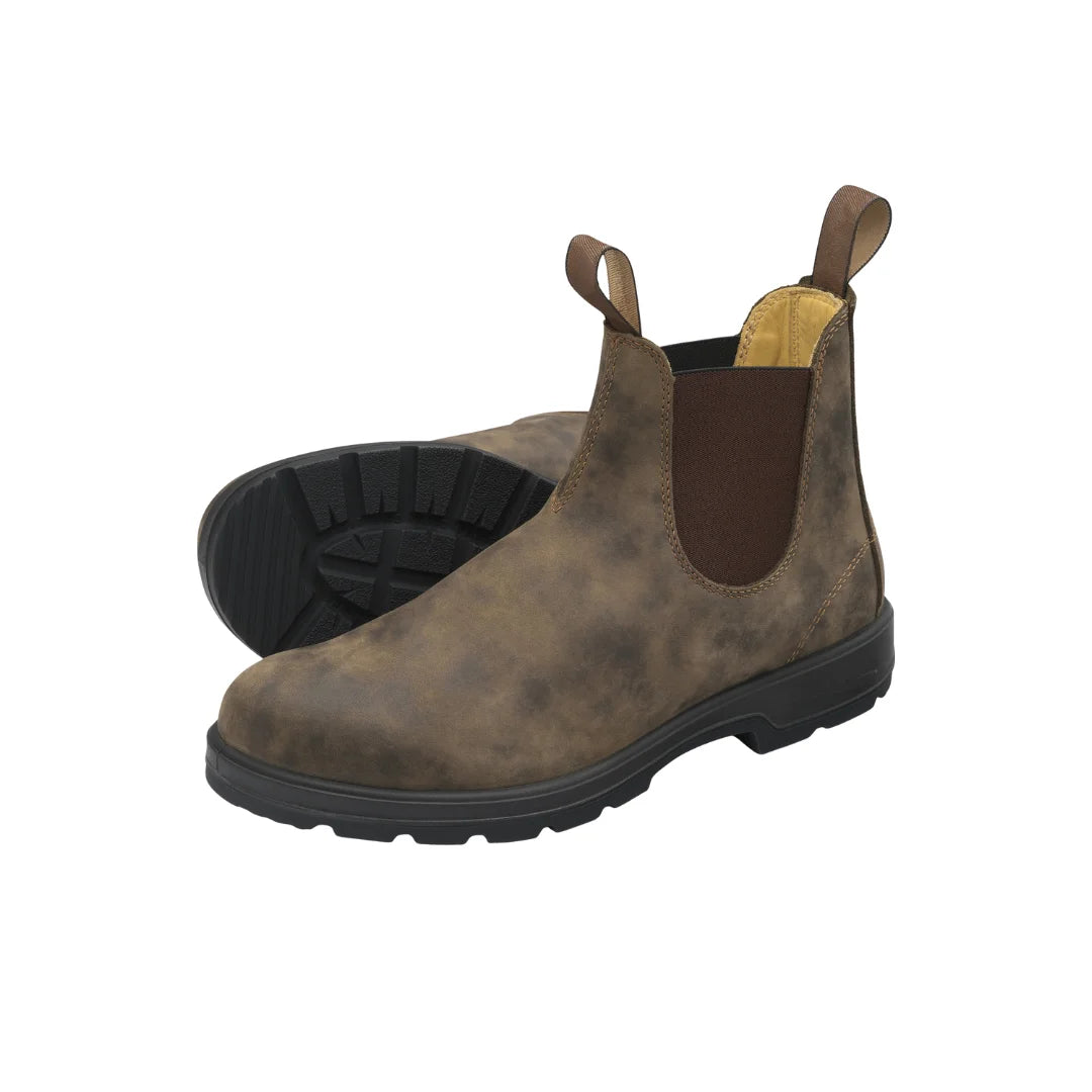 Womens Leather Boots Retro