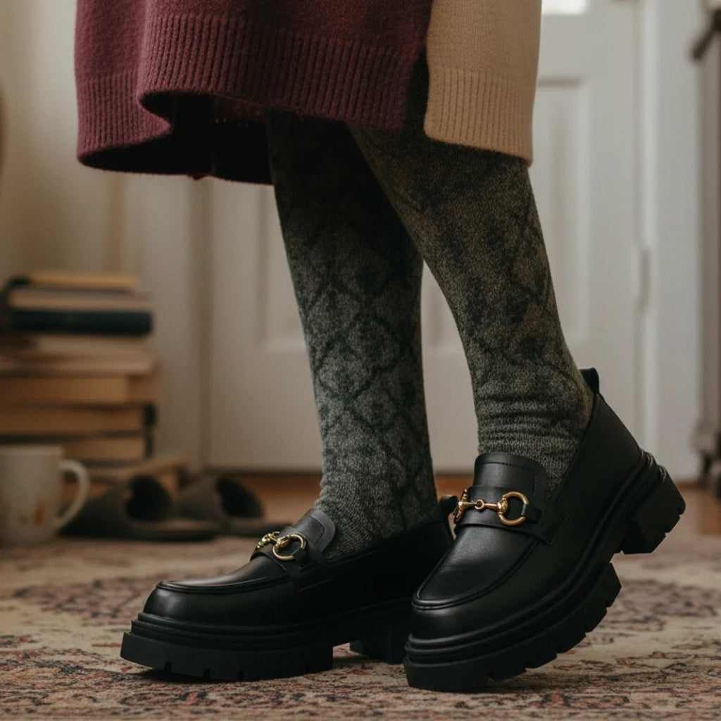 Womens Oxford Muffin Simple Retro