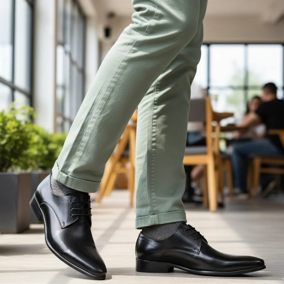 Dress Shoes Top Laer Leather for man