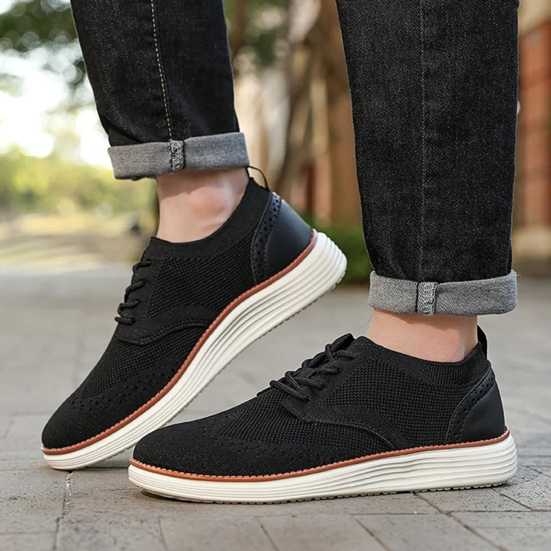 Dress shoes man for outdoor use