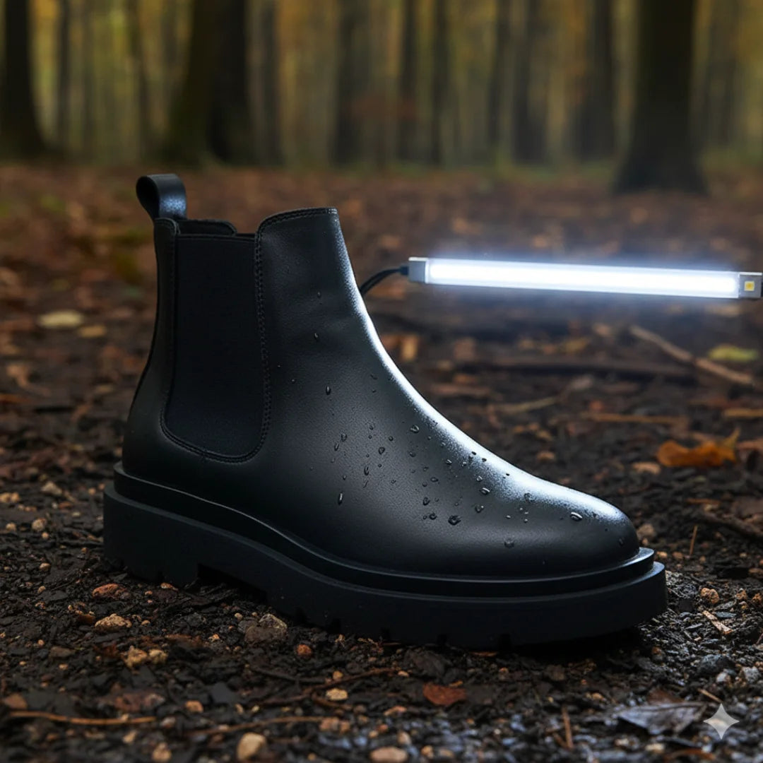 Womens Boots High Top Working Wear Leather