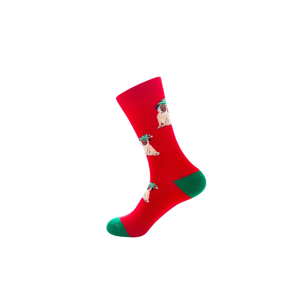 Christmas Socks Santa Claus Elk Socks