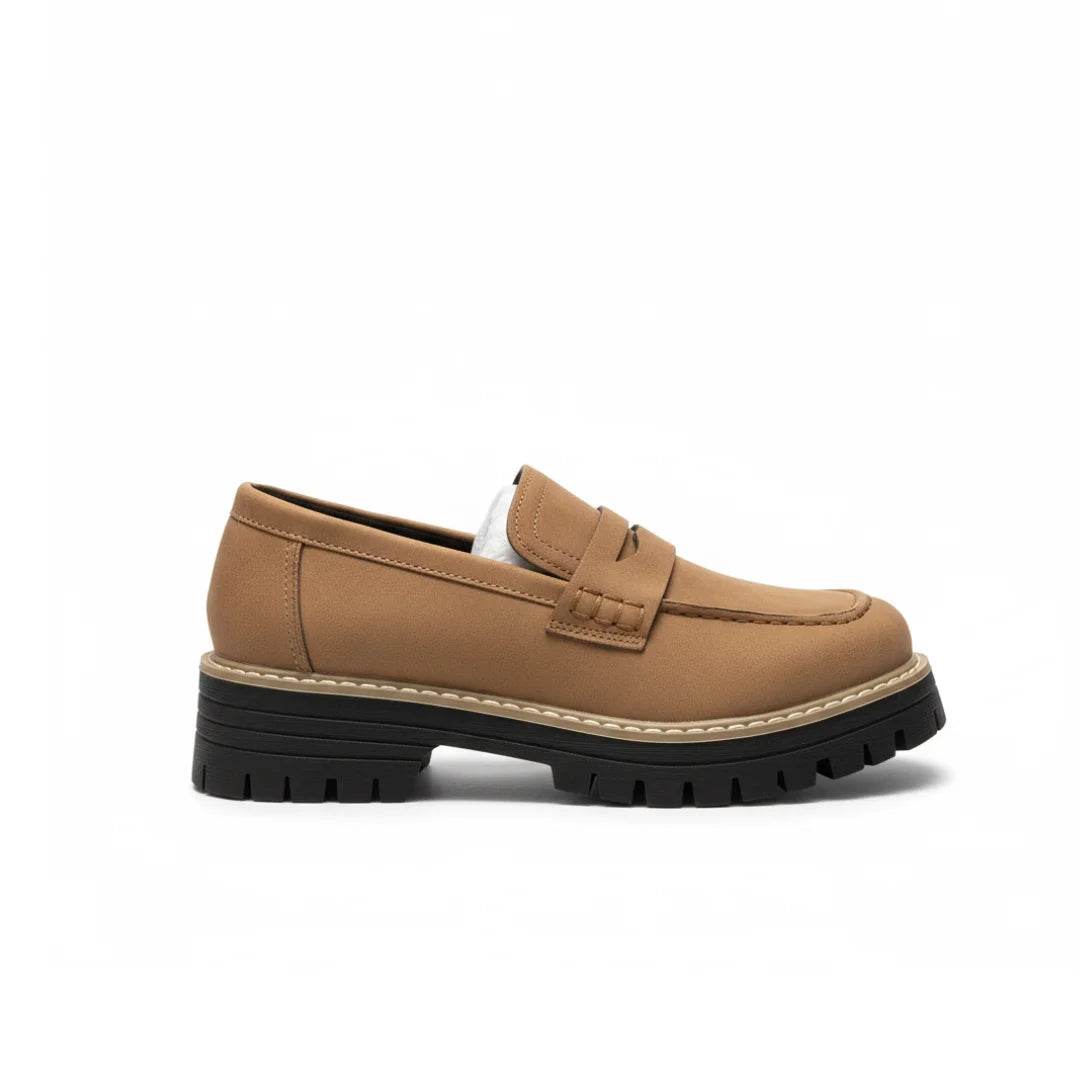 Womens Loafers Leather Plus Size Casual