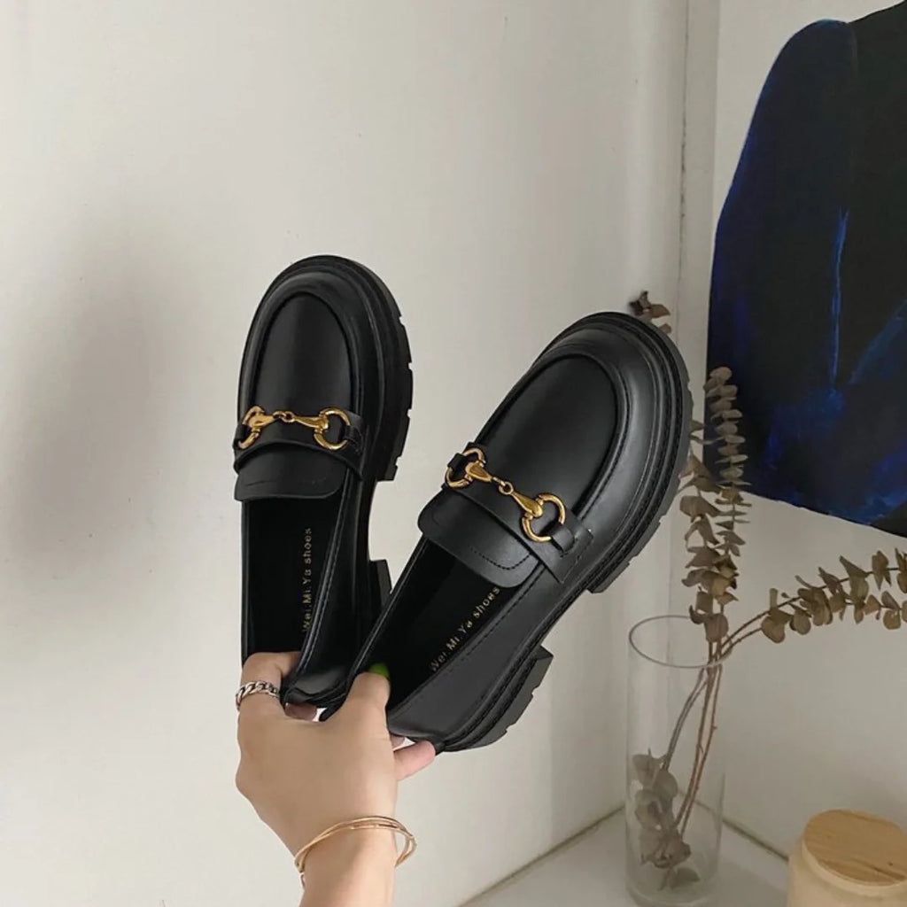 Womens Oxford Muffin Simple Retro