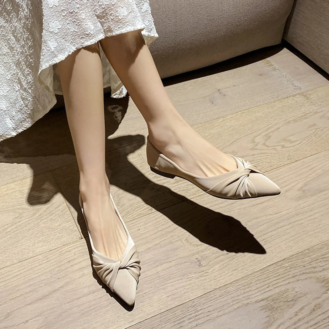 Womens Flats Pointed Pumps