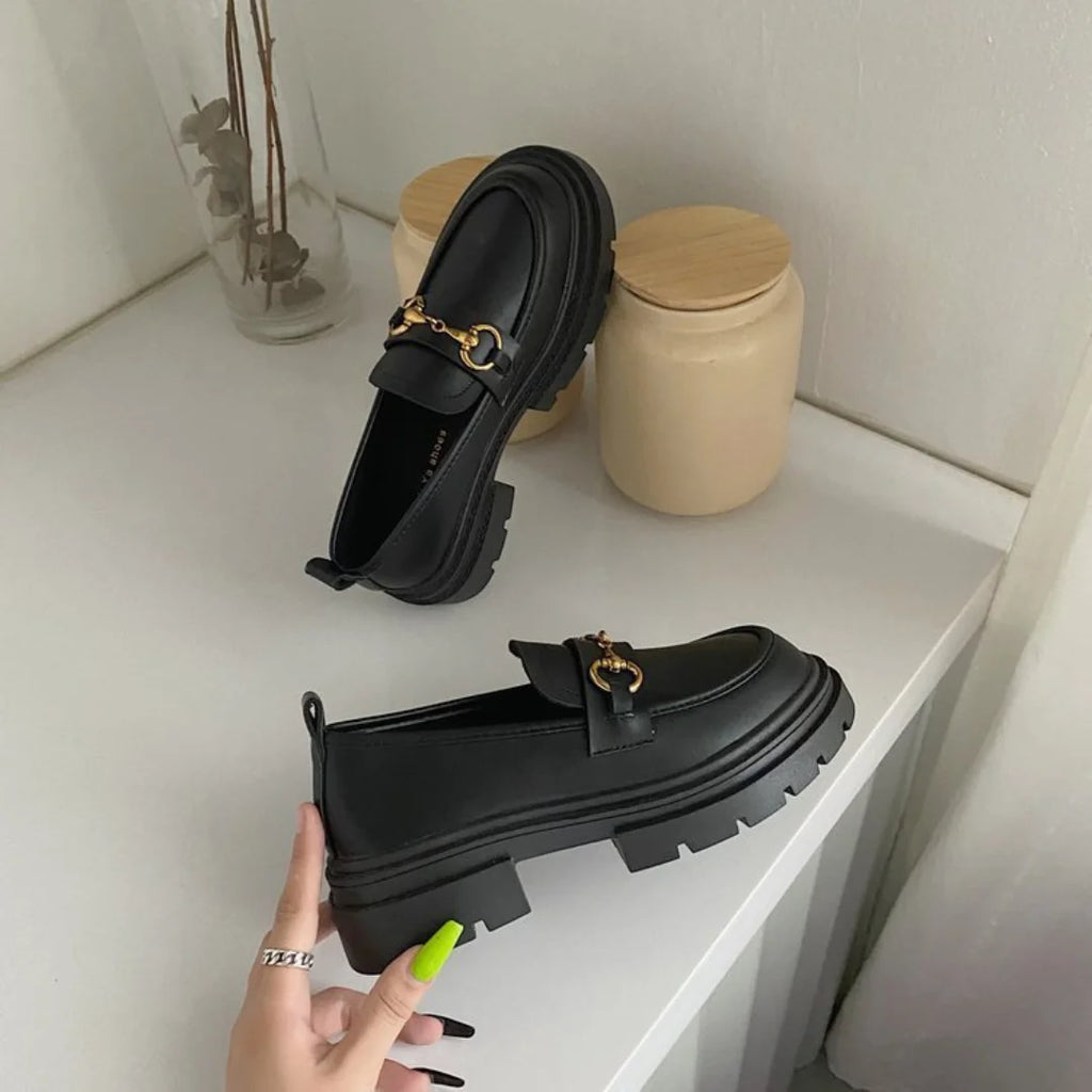 Womens Oxford Muffin Simple Retro