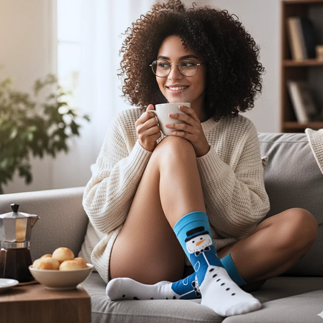 Christmas Socks Cotton Style Casual