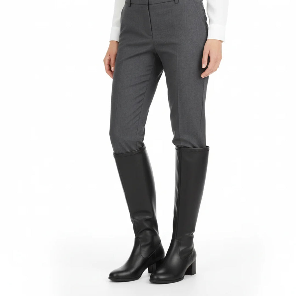 Womens Boots Knight Middle Square