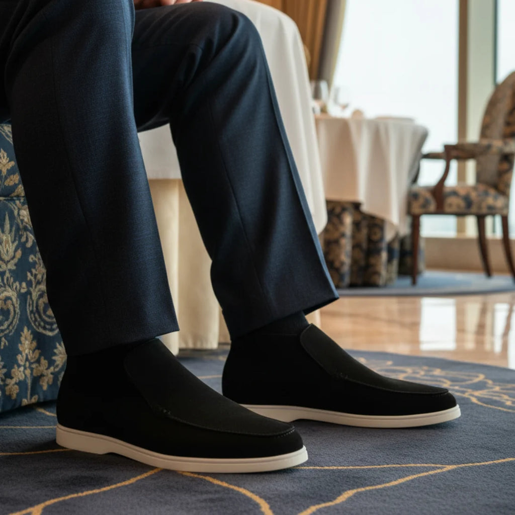 Loafers High Suede For Mens
