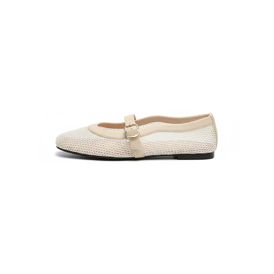 Womens Flats Summer Mesh Hollow Out
