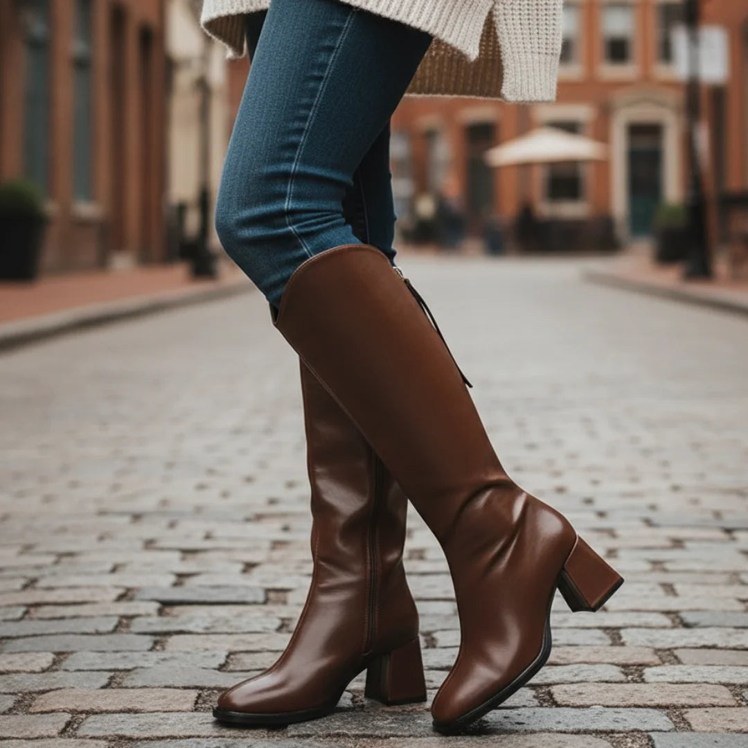 Womens Boots Bellow Long