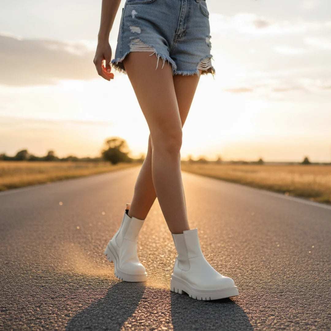 Womens Boots British Style Knight