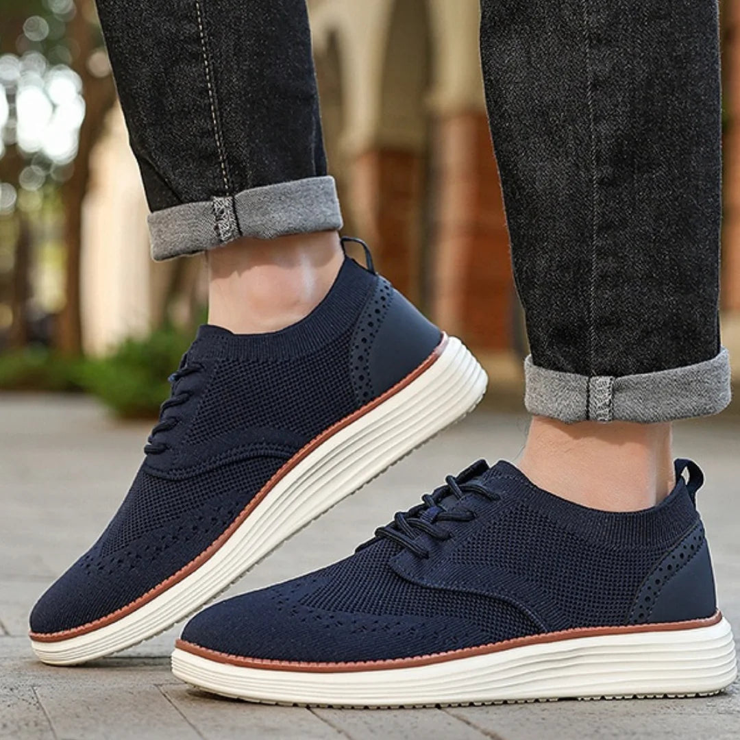 Dress shoes man for outdoor use