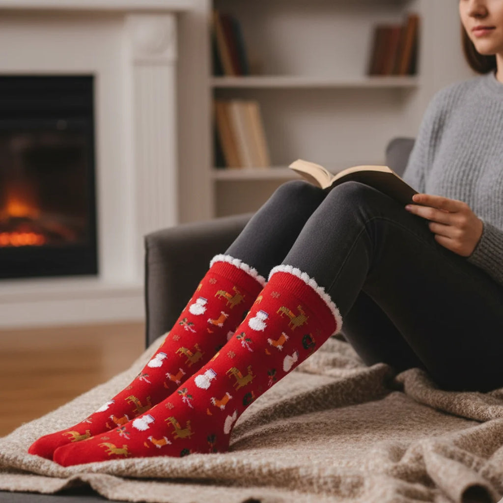 Christmas Socks Style European Autumn For Women