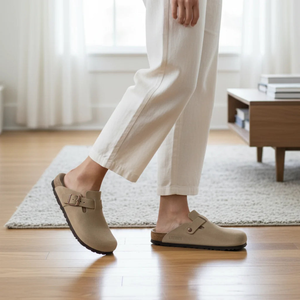 Womens Clogs Leather French