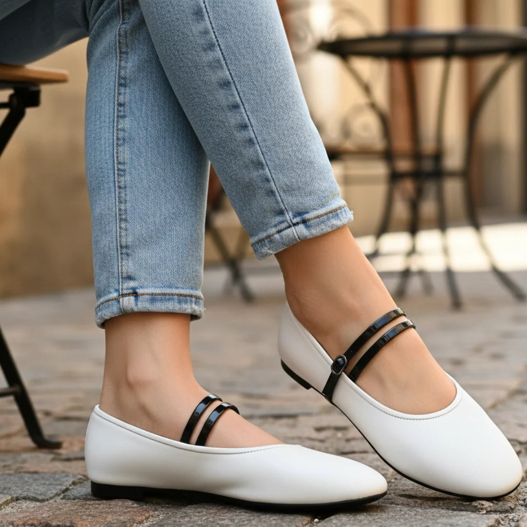 Womens Flats Mary Jane Versatile