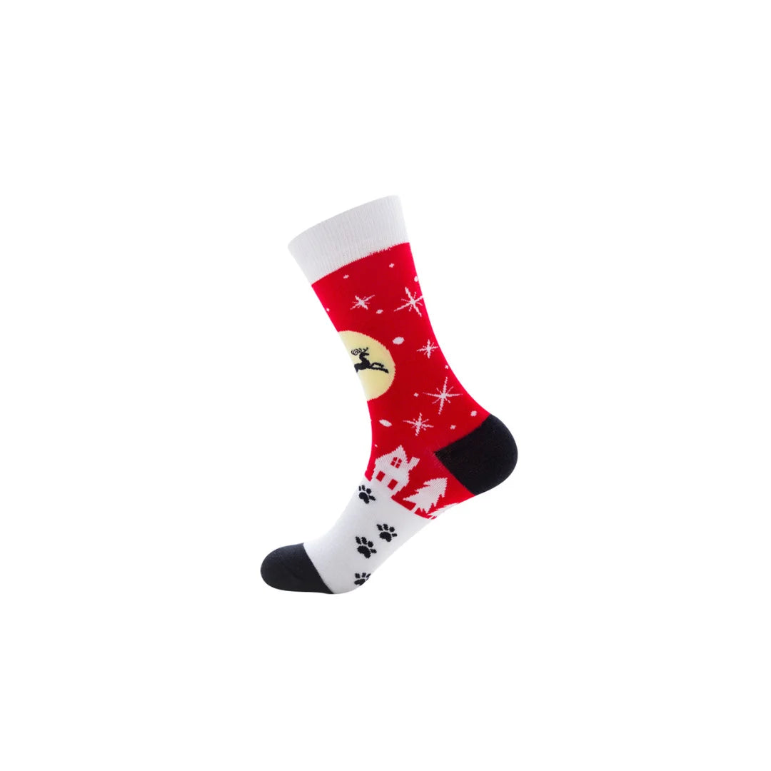 Christmas Socks Santa Claus Elk Socks