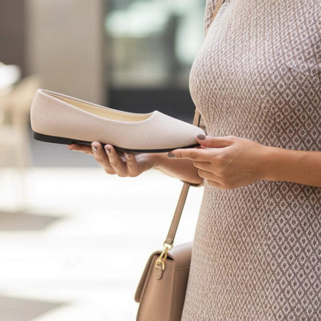 Womens Falts Suede Comfortable