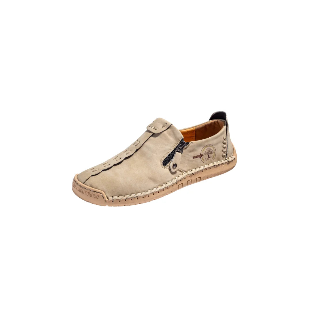 Loafers For Mens Casual Zip Over feet