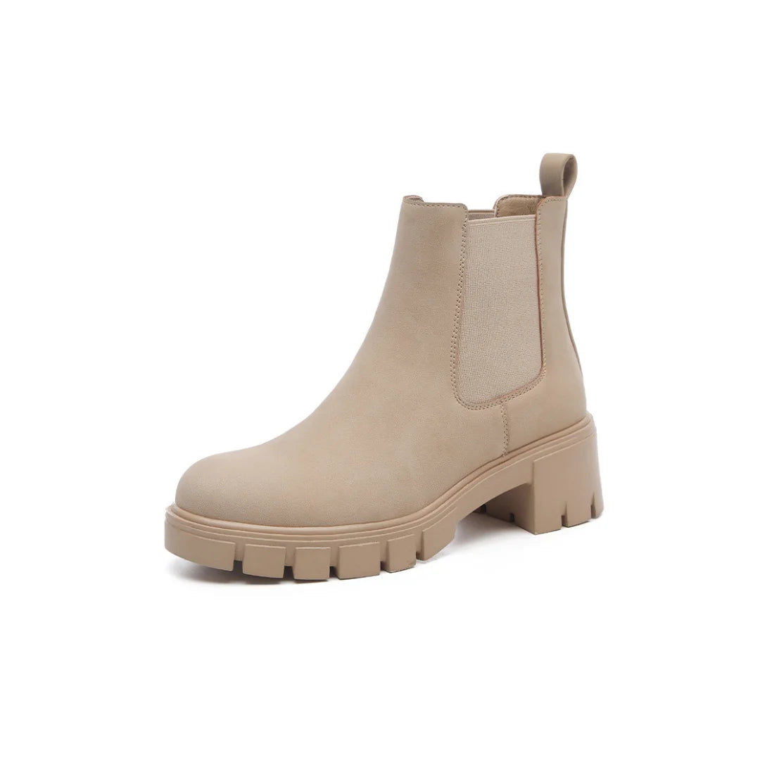 Womens Boot Thick Bottom Suede