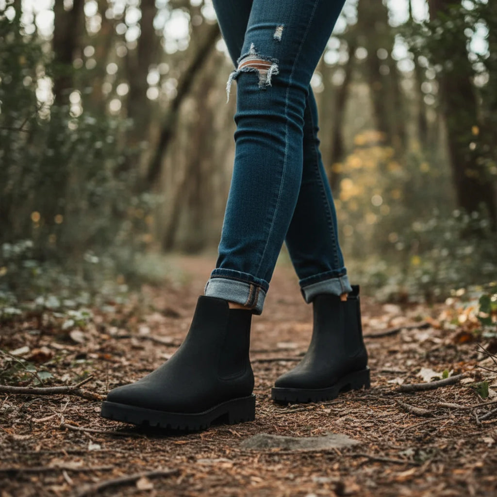 Womens Boots Low-Cut Ankle Casual