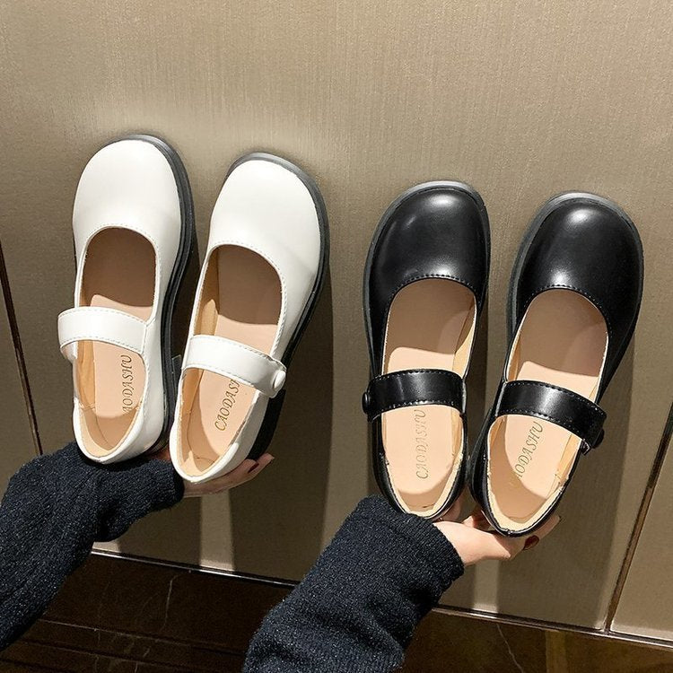 Womens Flats Mary Jane Style