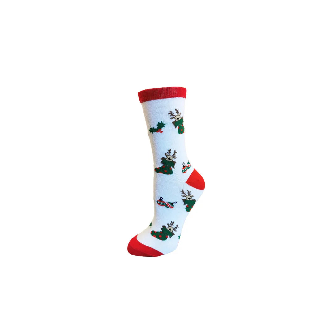 Christmas Socks Cotton Blended