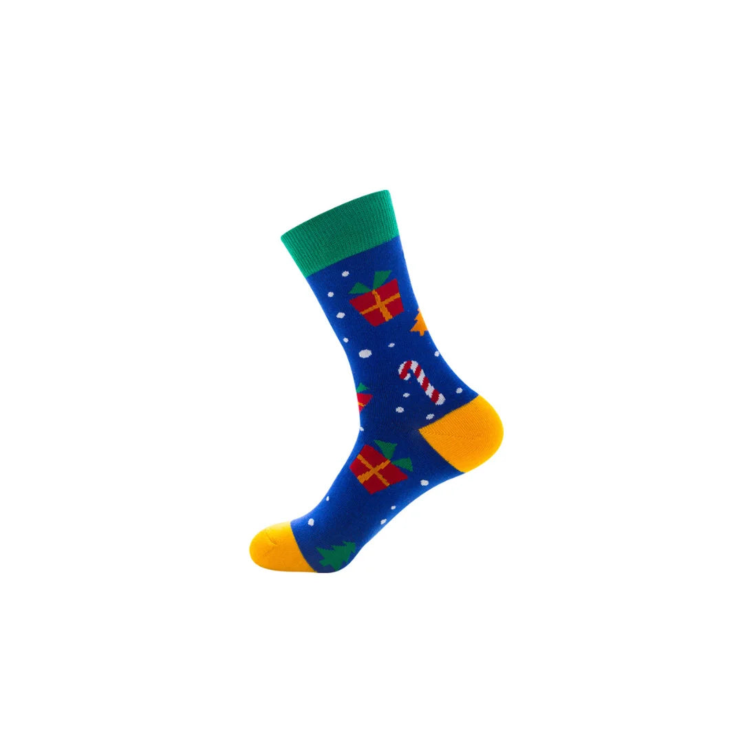 Christmas Socks Santa Claus Elk Socks
