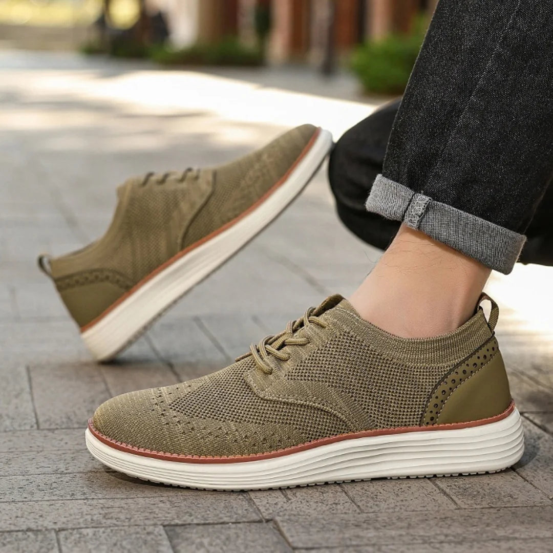 Dress shoes man for outdoor use