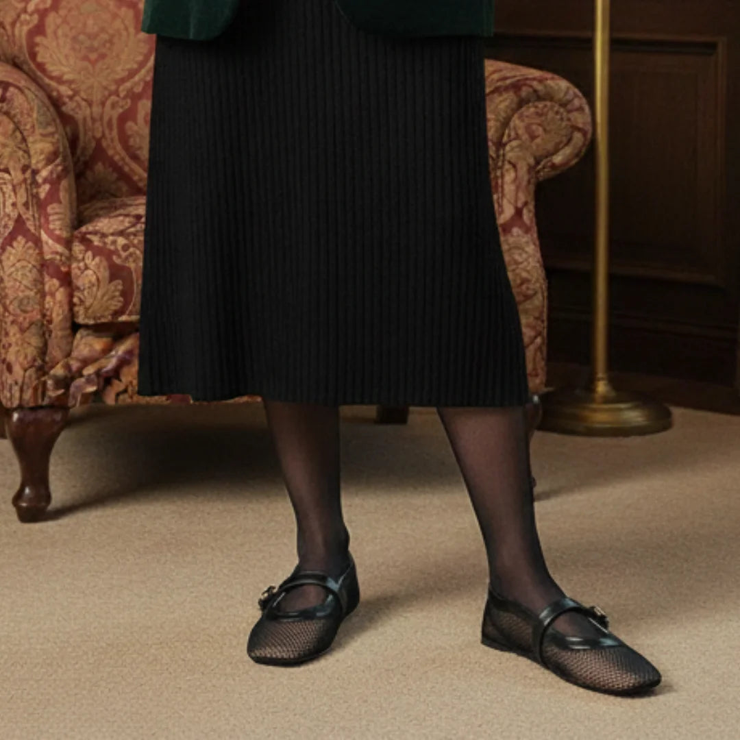 Womens Flats Summer Mesh Hollow Out